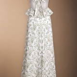 Conjunto Vera Flores Verdes CONJ04-The Nook Store