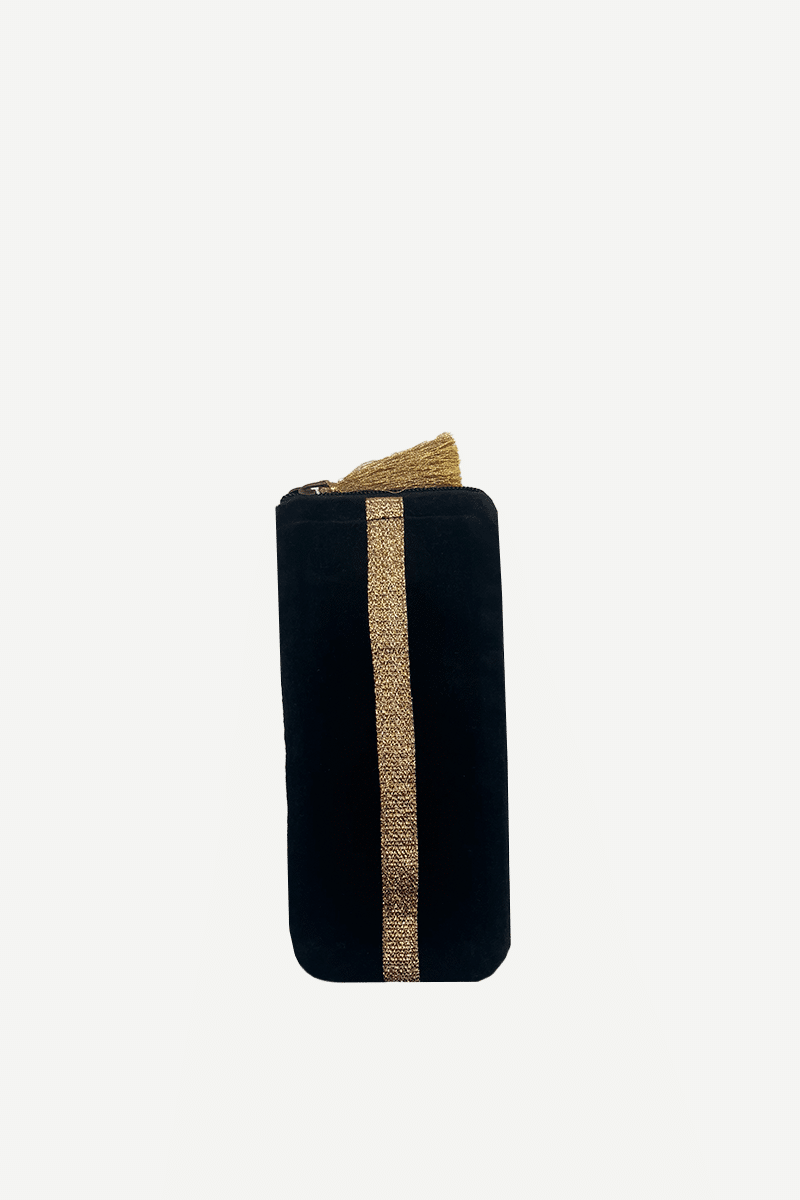 fundas de gafas terciopelo negra