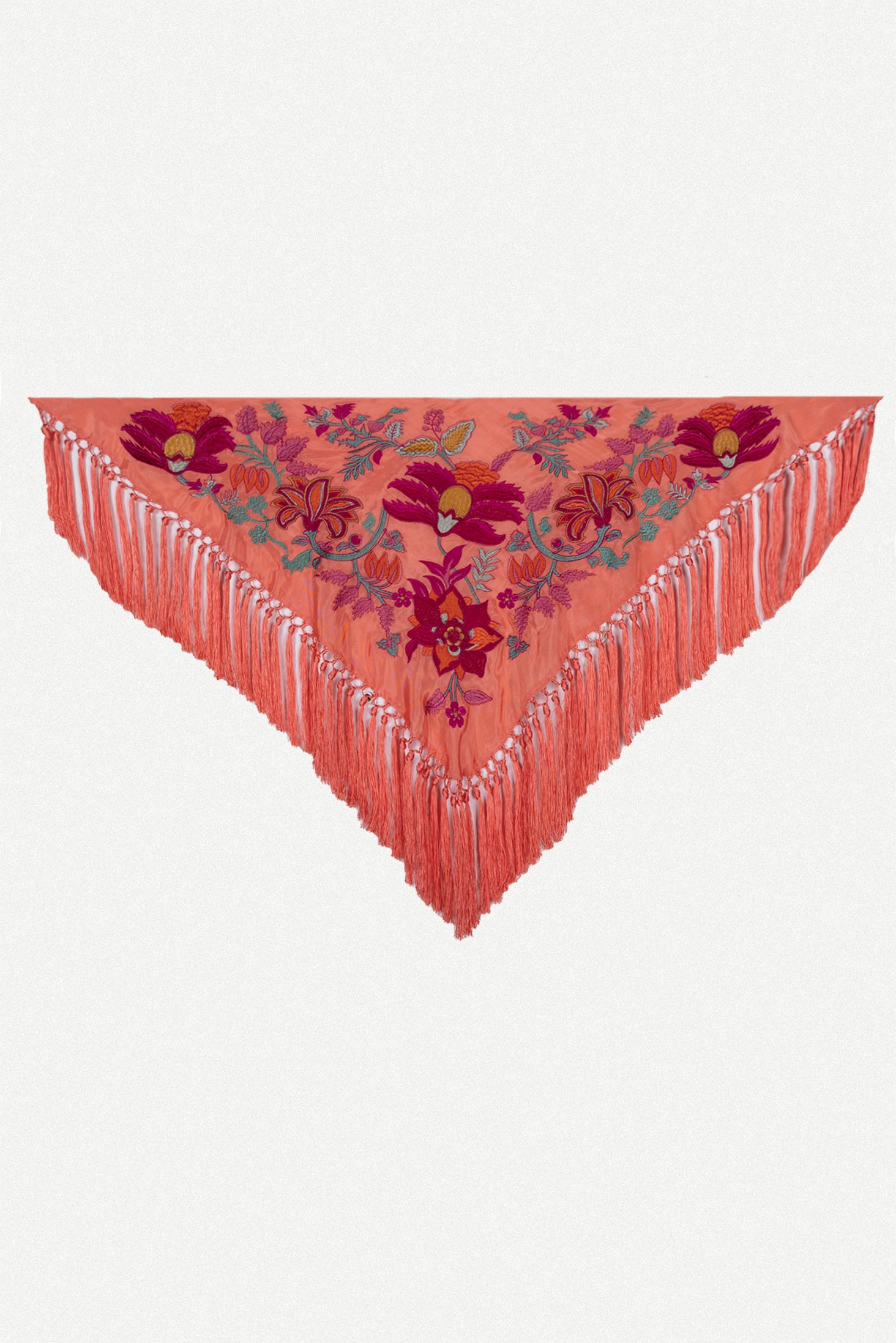 Mantón Niña India Salmón 1M526-The Nook Store