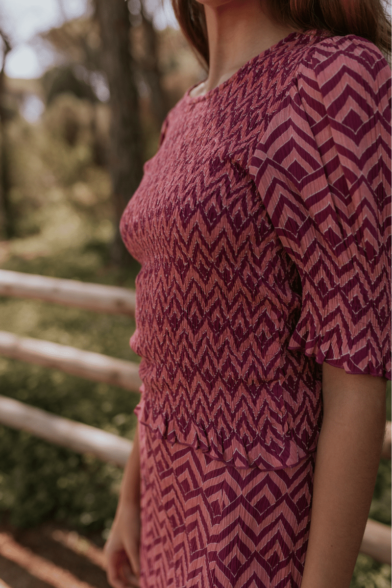pantalón nik zigzag rosa