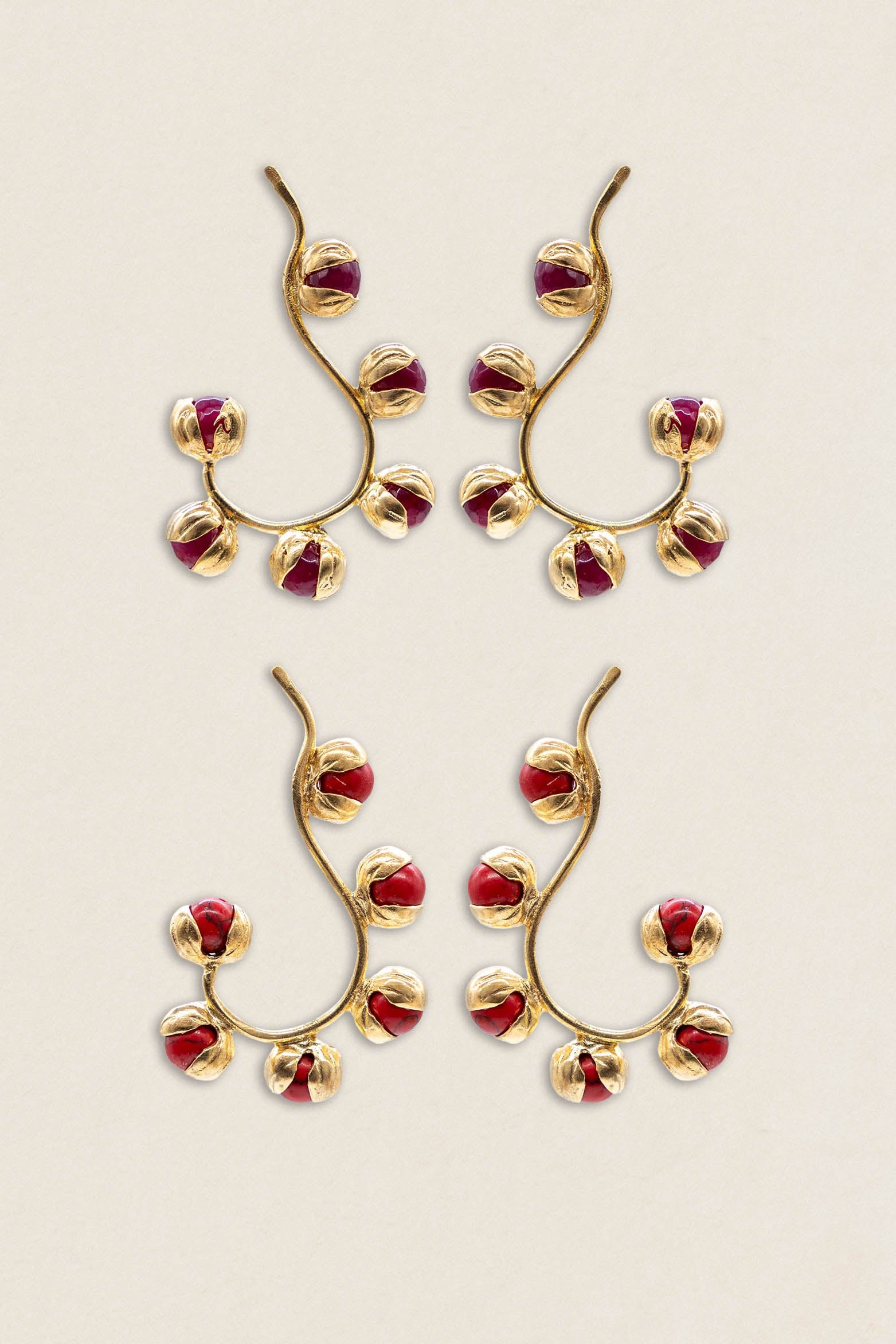 Pendientes Maui Granadas PEN210-The Nook Store