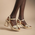 Sandalia Pernis Platino-The Nook Store