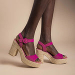 Sandalia Eudora Fucsia-The Nook Store