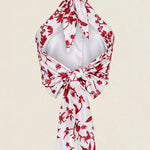 Top Vera Blanco Flores Rojas TOP02-The Nook Store
