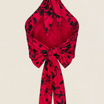 Top Vera Rojo Flores Negras TOP01-The Nook Store
