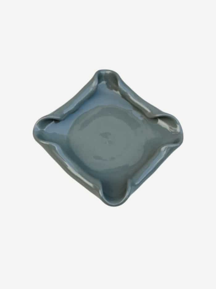 Cenicero Cuadrado Gris