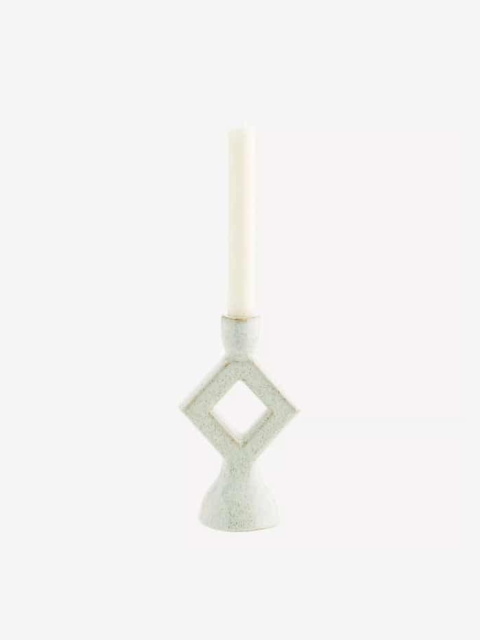 Candelabro Rombo Off White