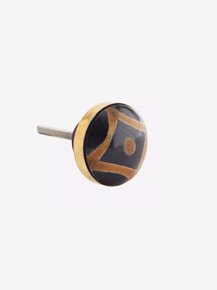 Pomo Caramel Black