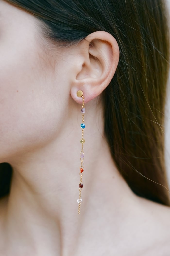 Pendientes Minerales Colorines PEN78
