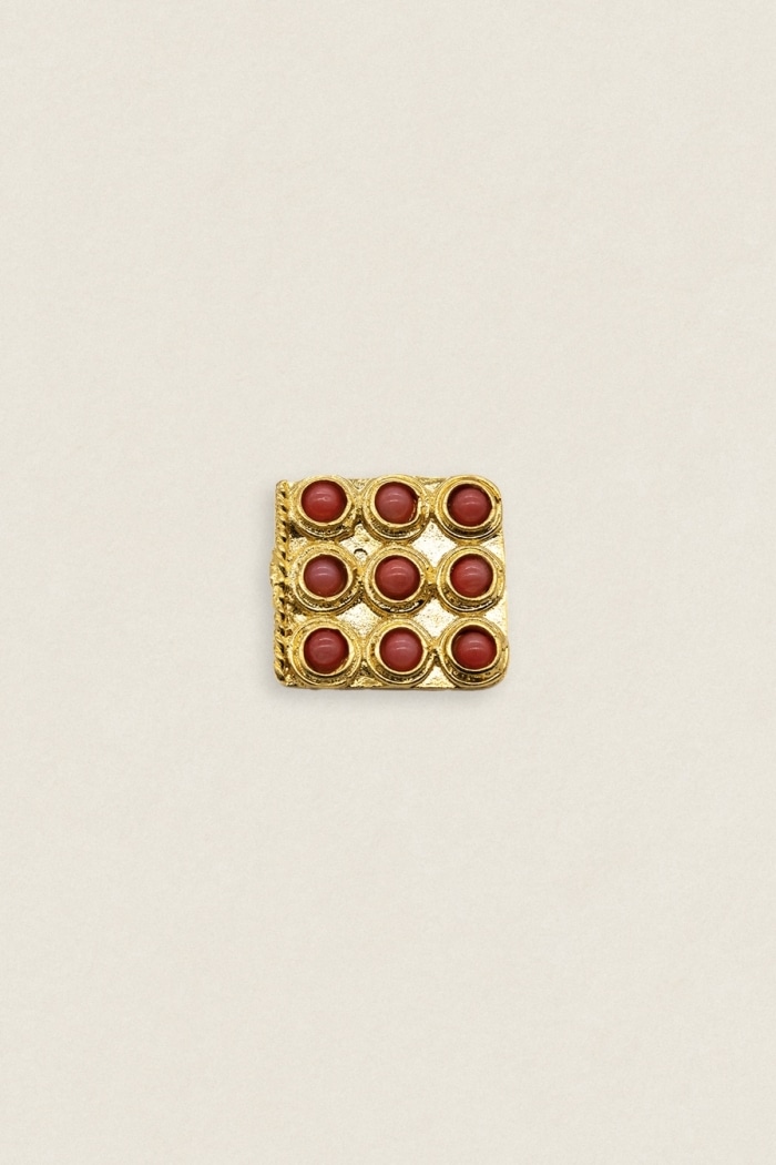Broche BR07 square and corals