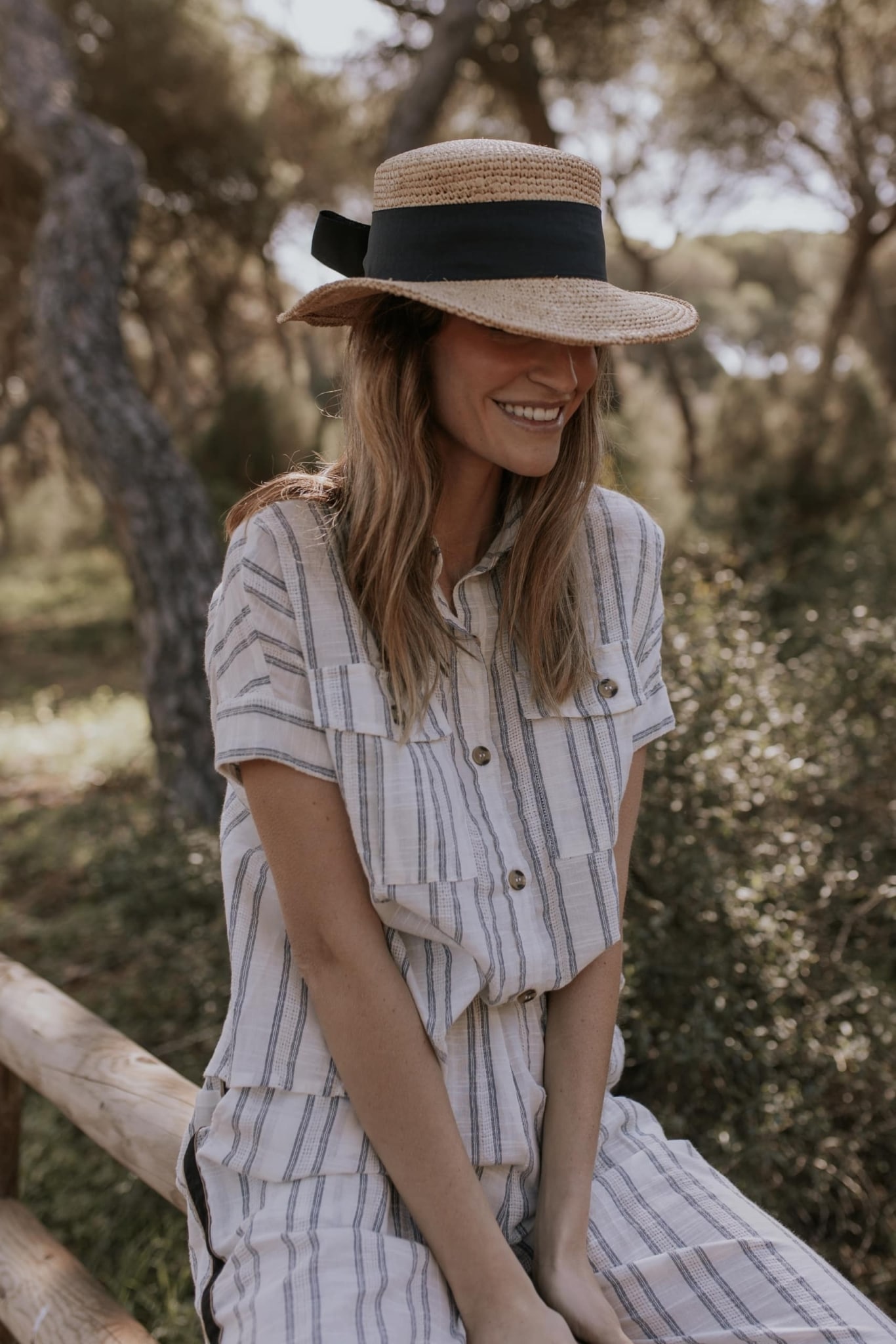 Camisa manga corta stripes
