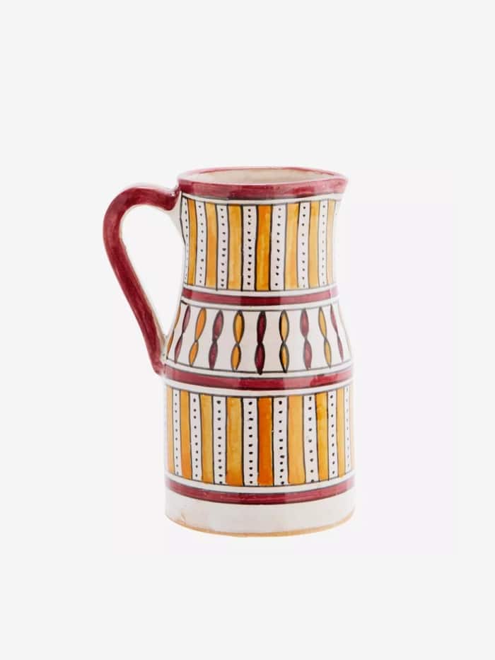 Jarra Stoneware Burdeos