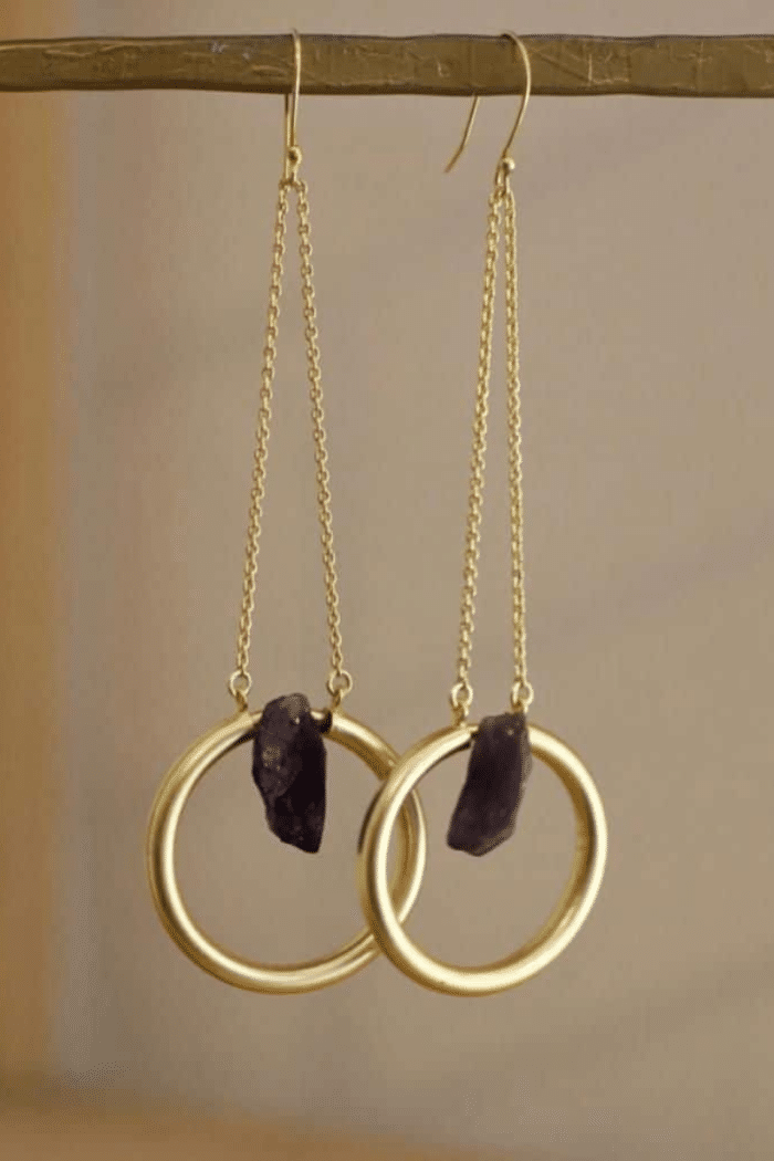 Pendientes Aura Purple JB32