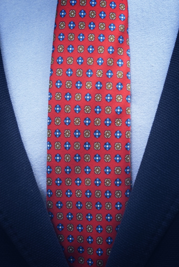 Corbata Roja Squares