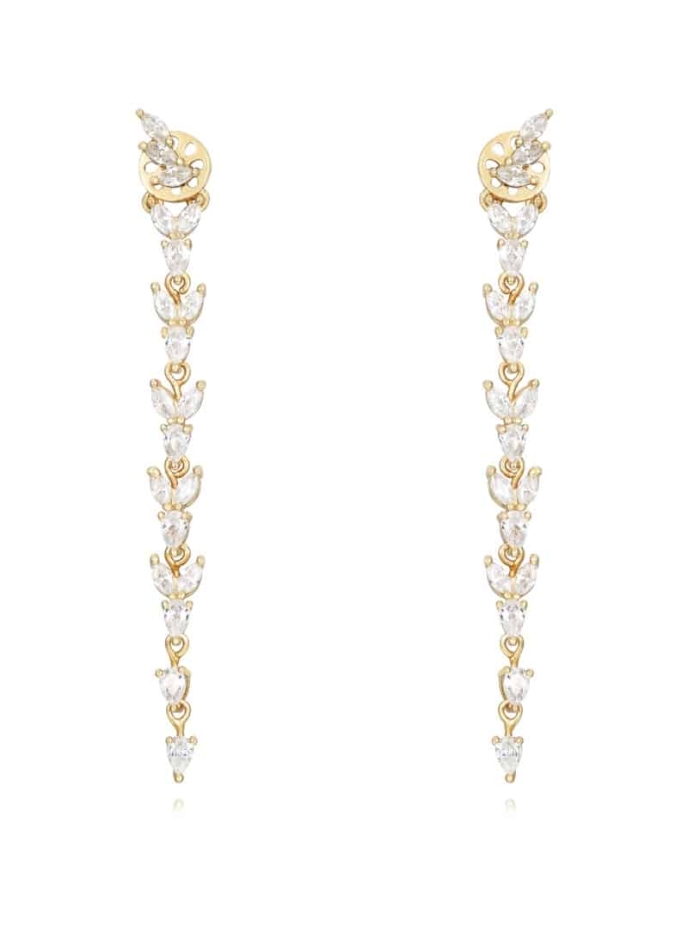 Pendientes Filomena blancos