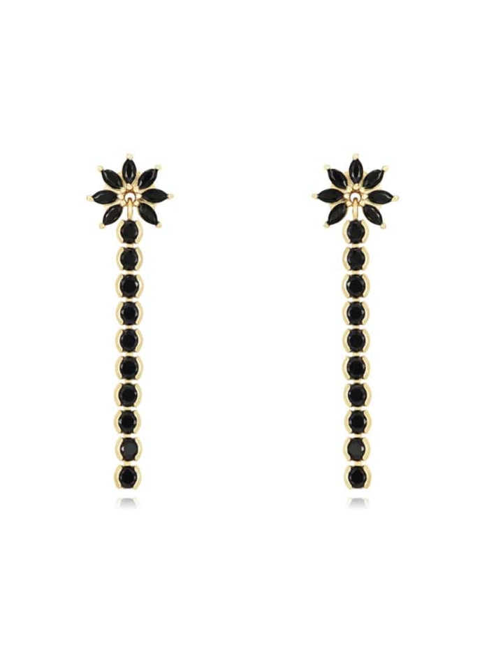 Pendientes Águeda black