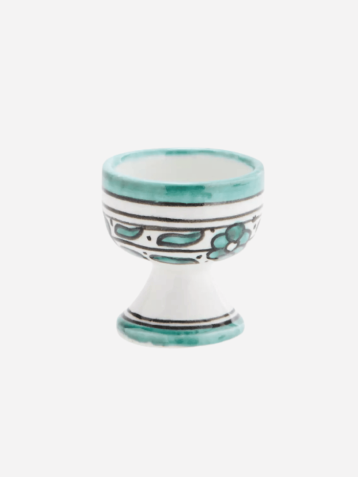 Soporte para huevo Stoneware mini Turquesa