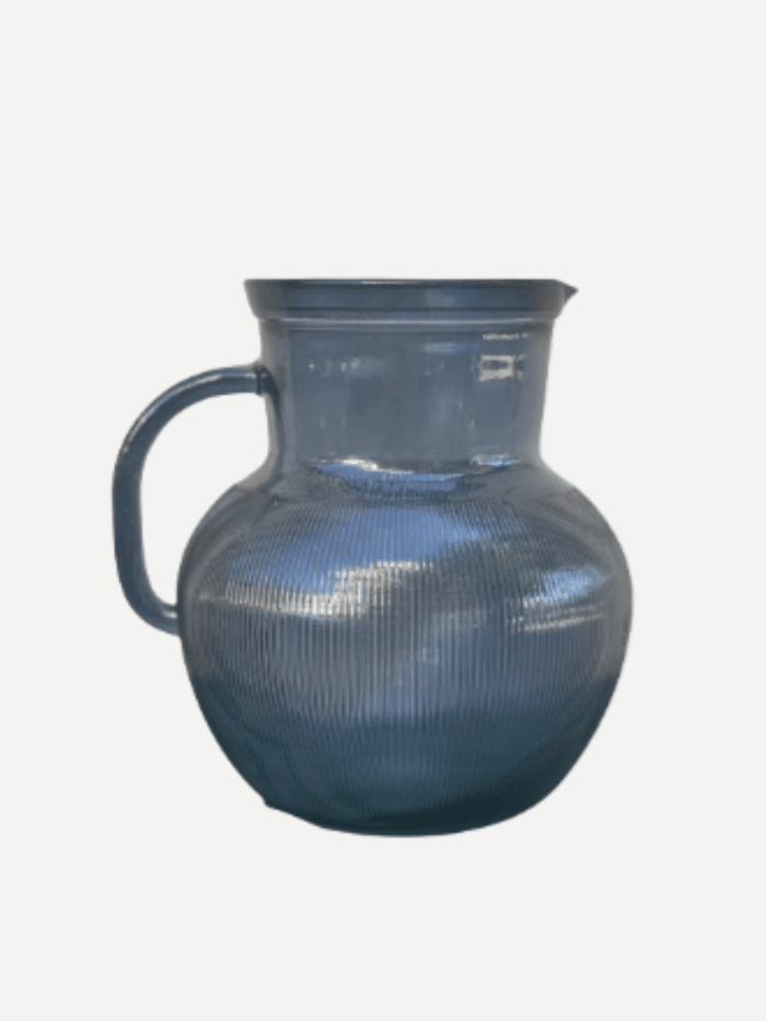 Jarra Cristal Lead Blue