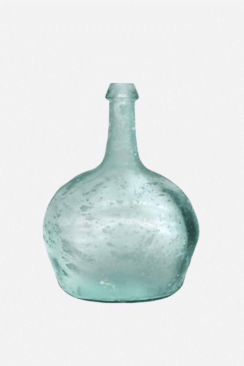 Jarrón Glass Munnar White