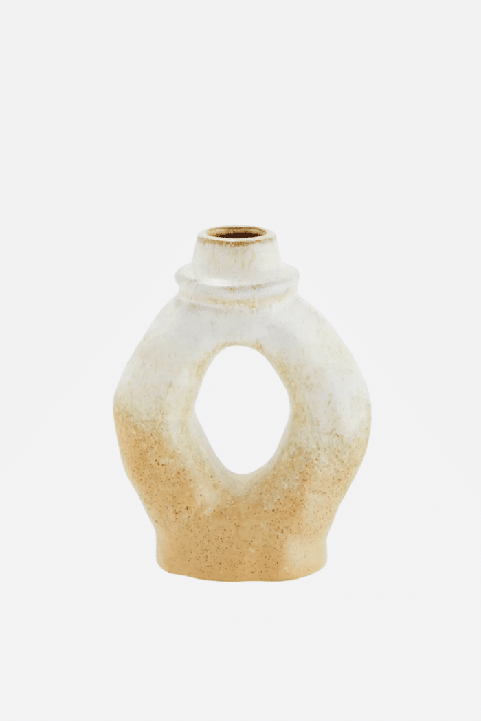 Candelabro Stoneware stand vase