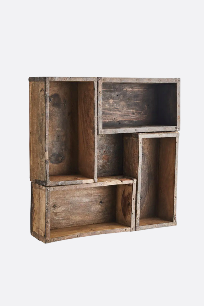 Estante de madera