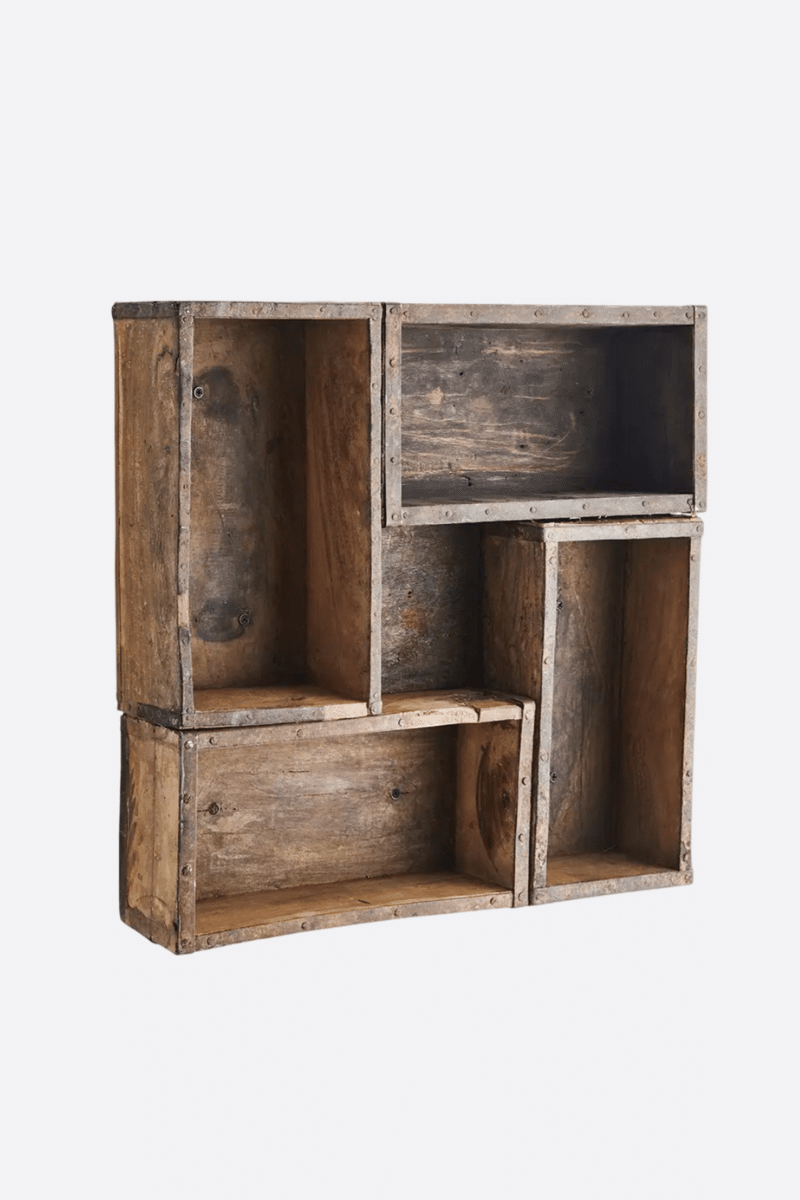 Estante de madera
