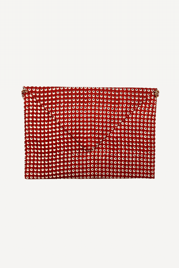 Cartera de Mano Circles Red