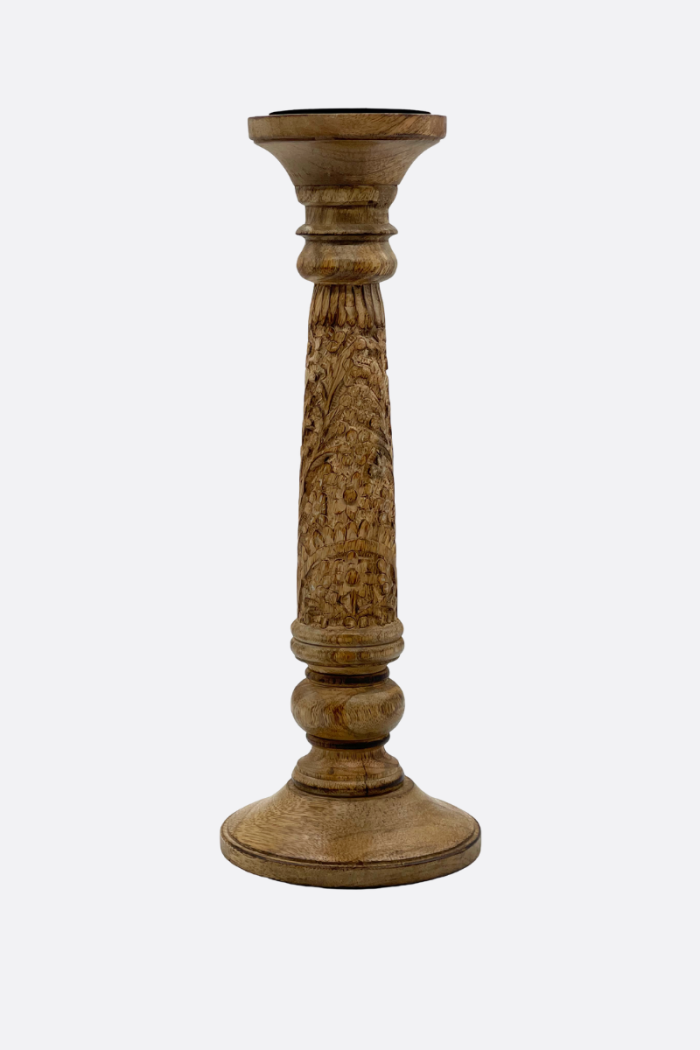 Candelabro sintra madera natural