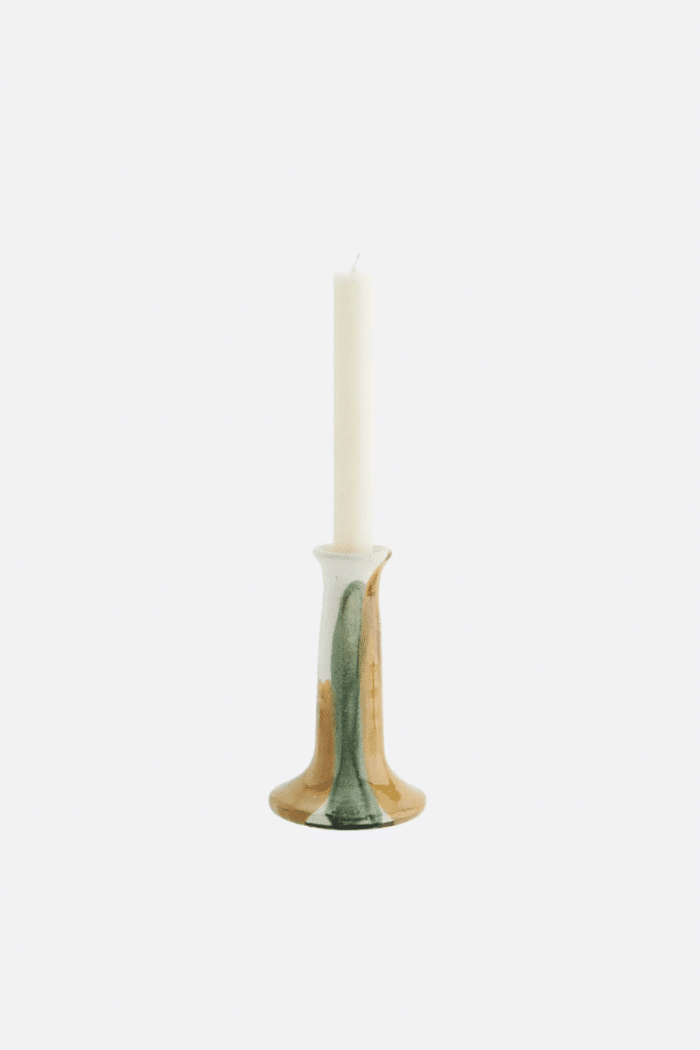 Candelabro Terracota Mostaza