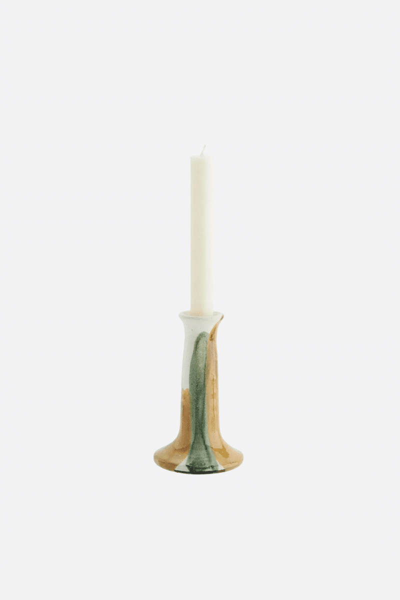 Candelabro Terracota Mostaza