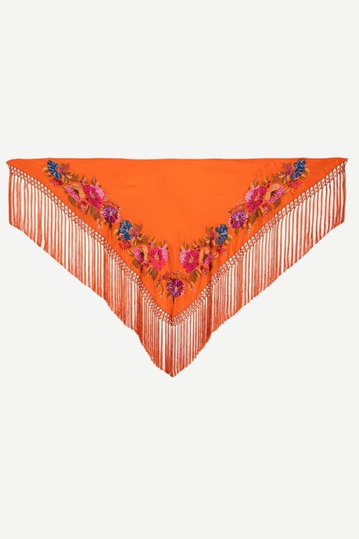Mantón Frida - Naranja M89