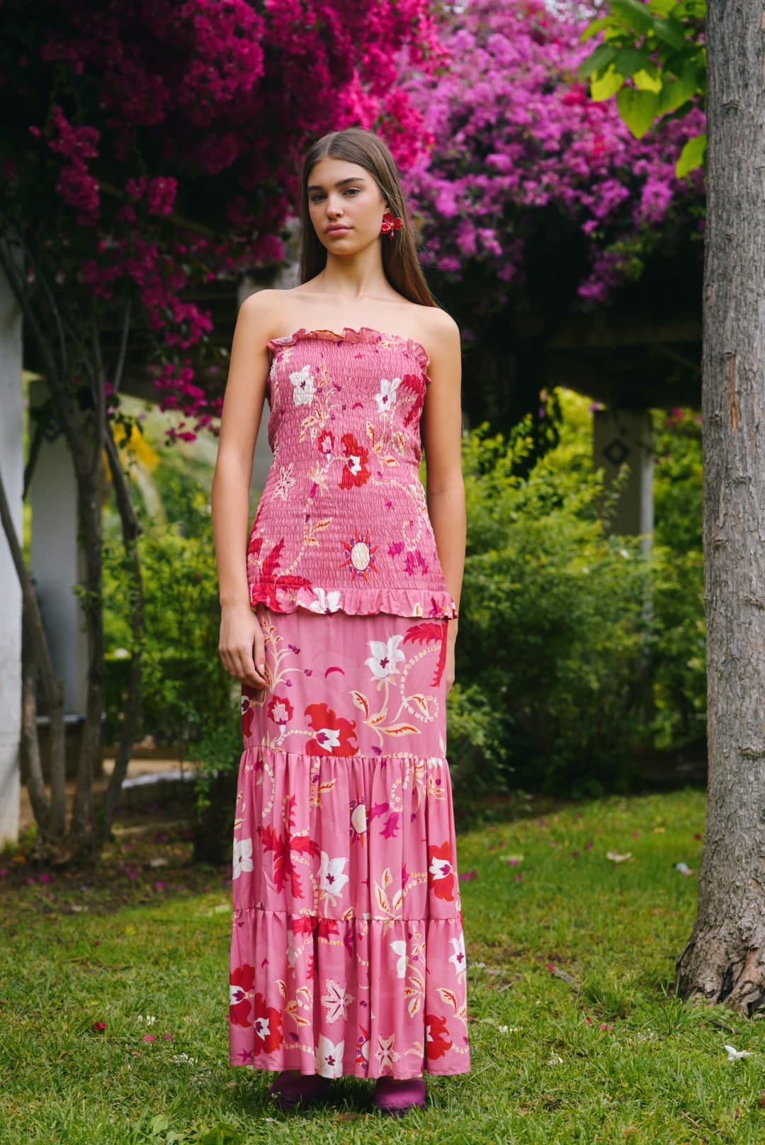 Vestido Gadea Garden Pink