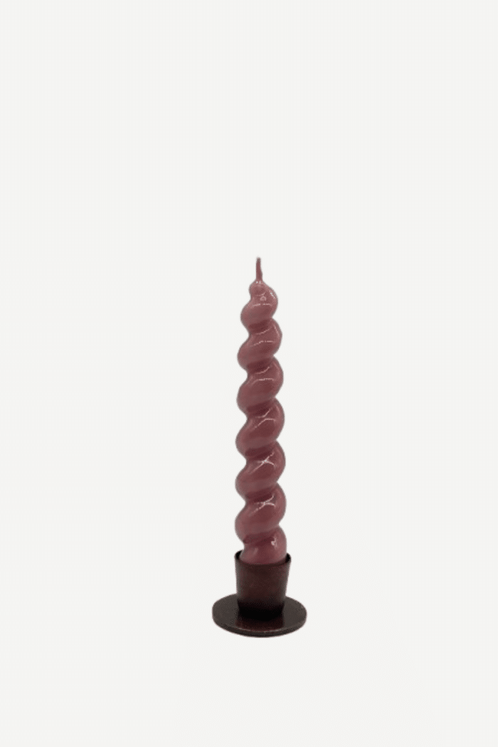 Vela Espiral Rosa 17