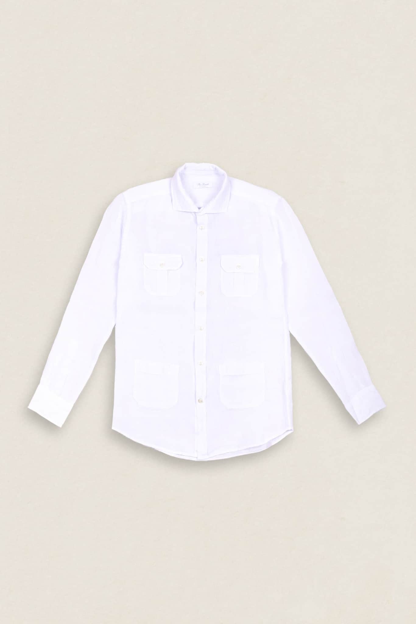 Camisa Lino 4 Bolsillos 1