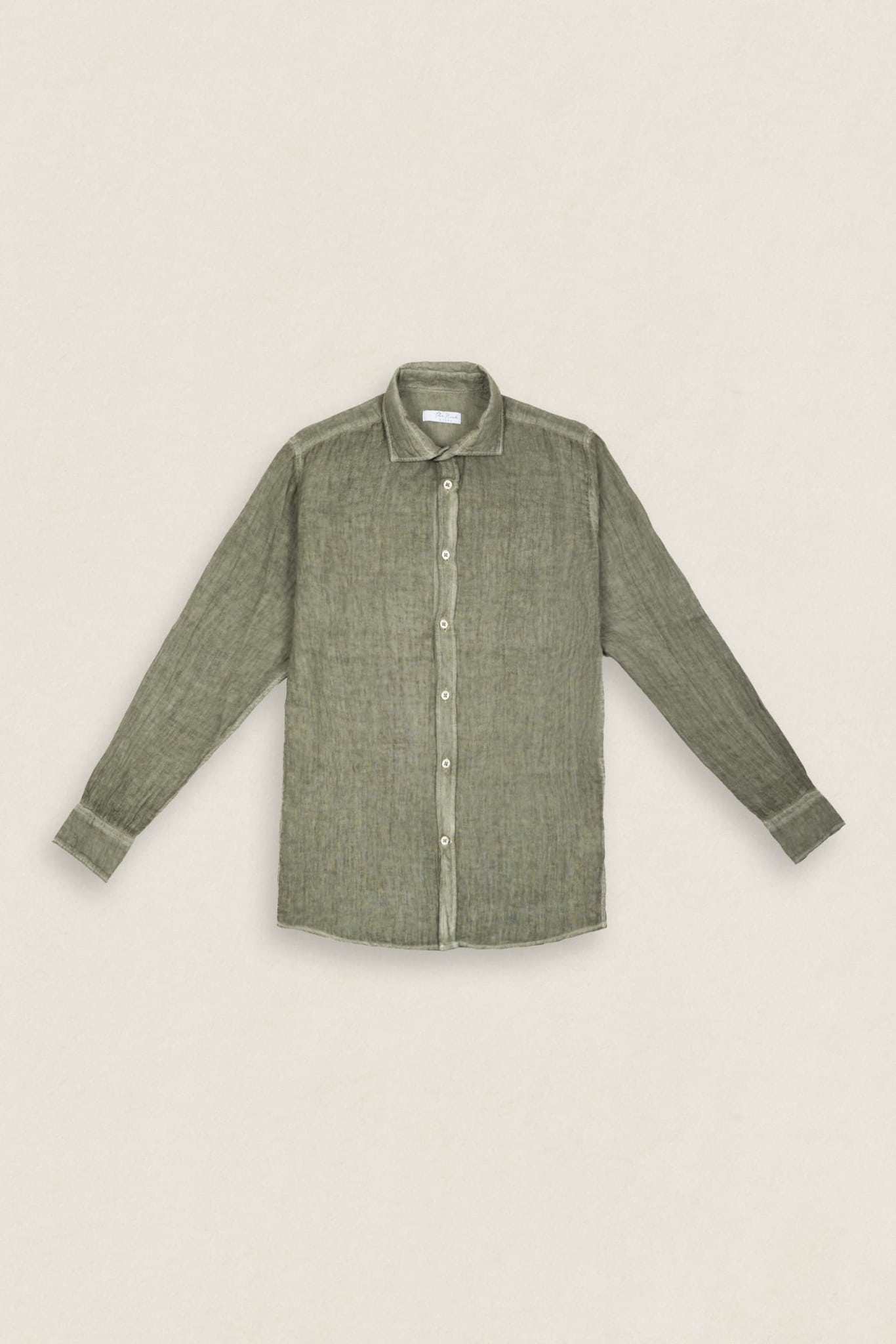 Camisa Lino Sin Bolsillos 938