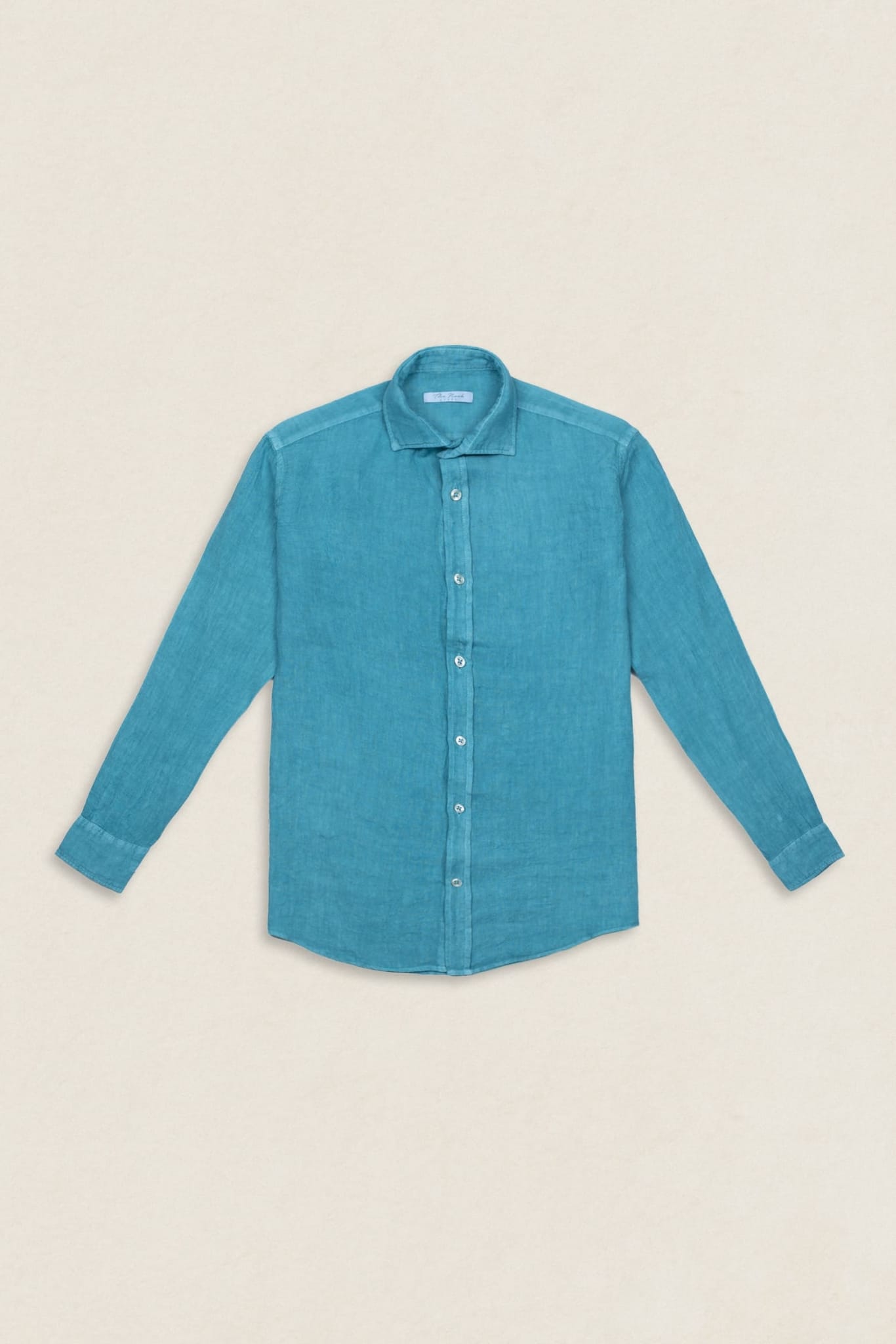 Camisa Lino Sin Bolsillos D10