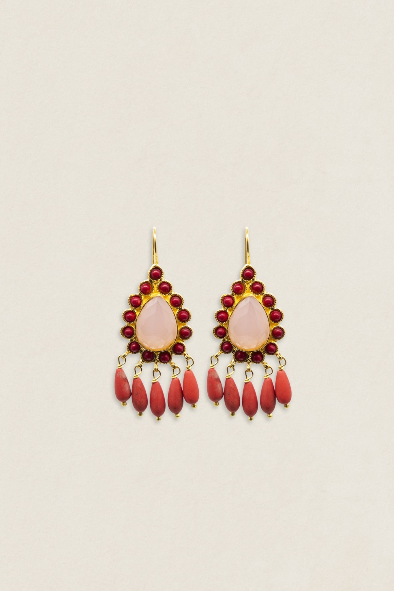 Pendientes Lira Marfil PEN124