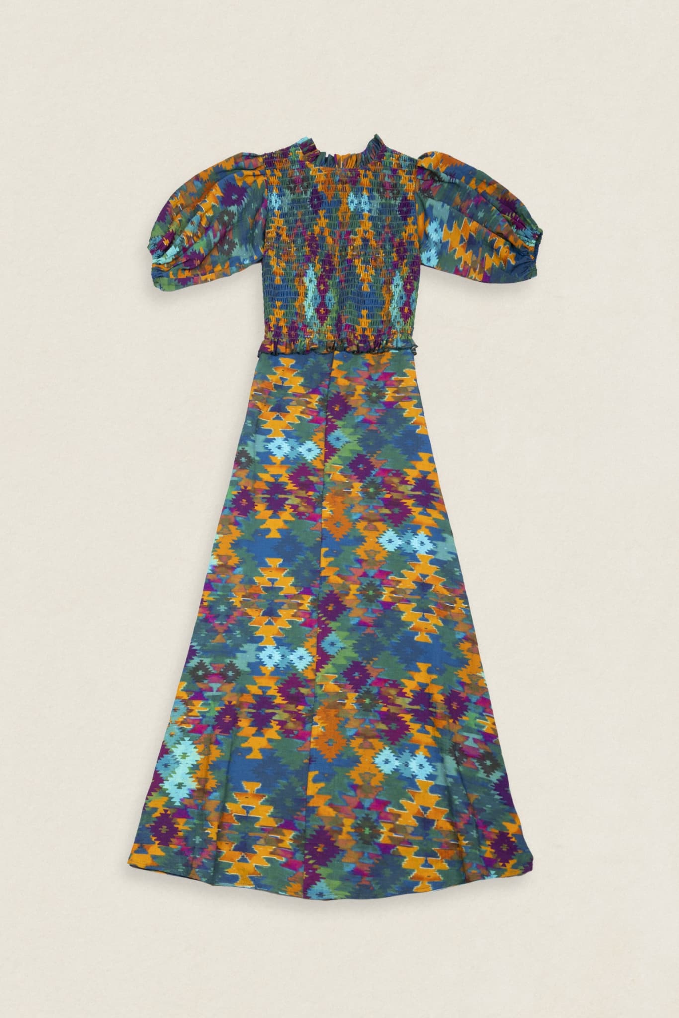 Vestido Lucia Azteca Multicolor