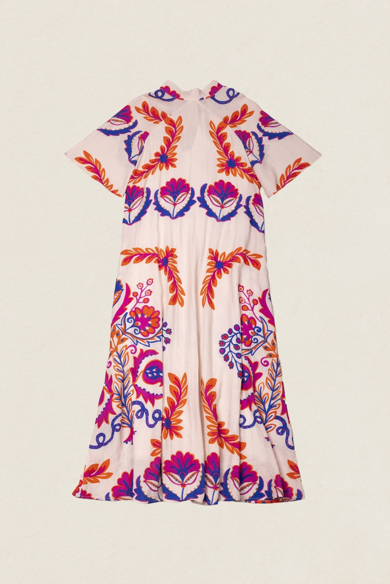 Vestido Alice Manga Corta Floreal